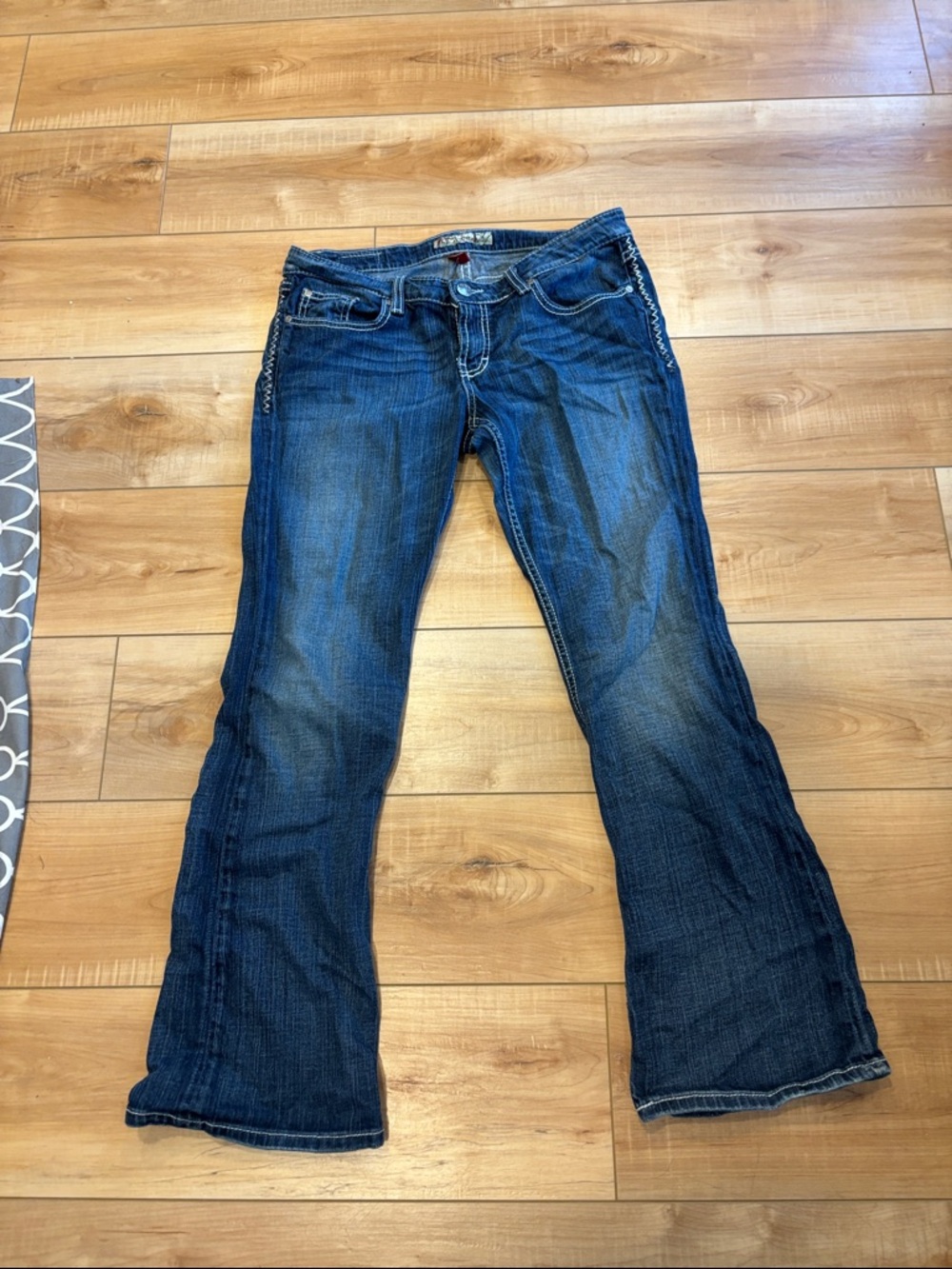 Buckle Women's Dark Indigo Flared Jeans